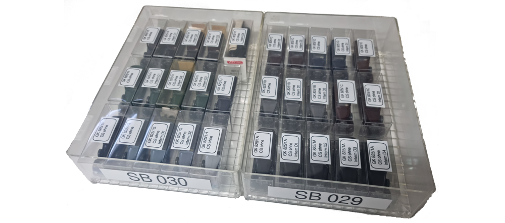 Ordnung im Sammelkasten Ordnung im Sammelkasten